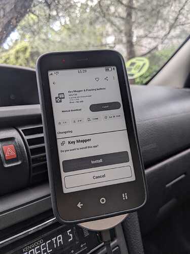 Installing an app from Aurora Store