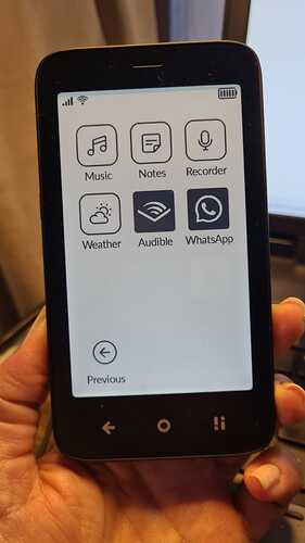 Kompakt sideloaded apps