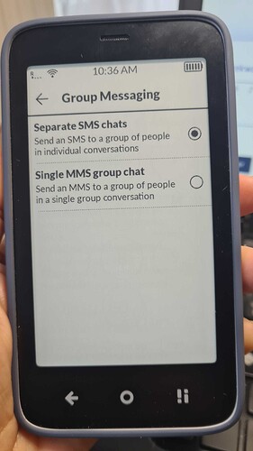 Group Message Settings