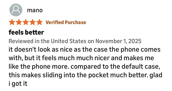 Amazon Review Screenshot