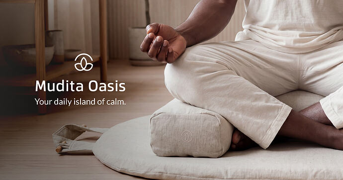 Mudita Oasis Set Banner