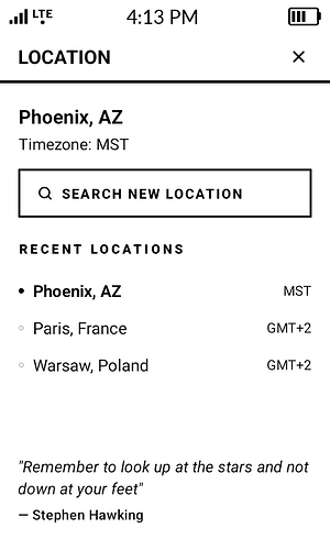 Location Search