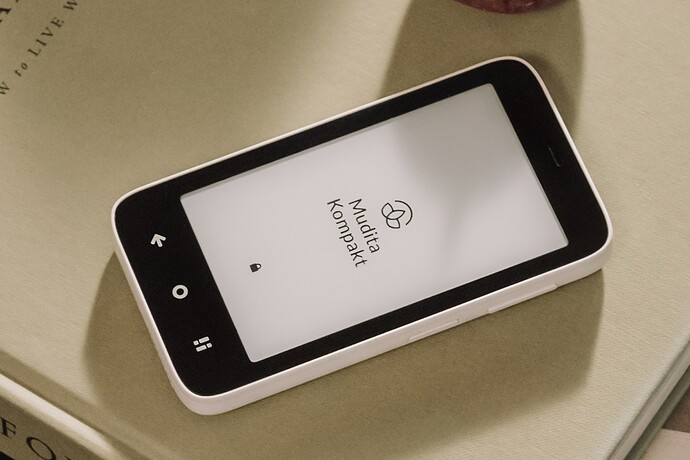 Mudita Kompakt- Pebble Grey eInk phone